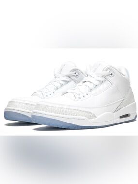 2018 AIR JORDAN 3 RETRO "PURE WHITE"-13M